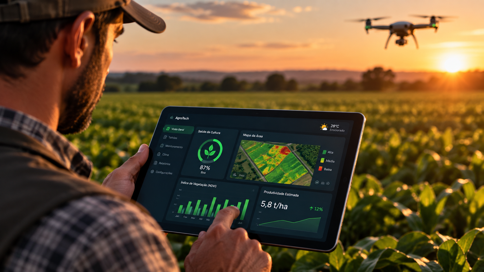 Bayer — plataformas digitais para carbono e produção agrícola